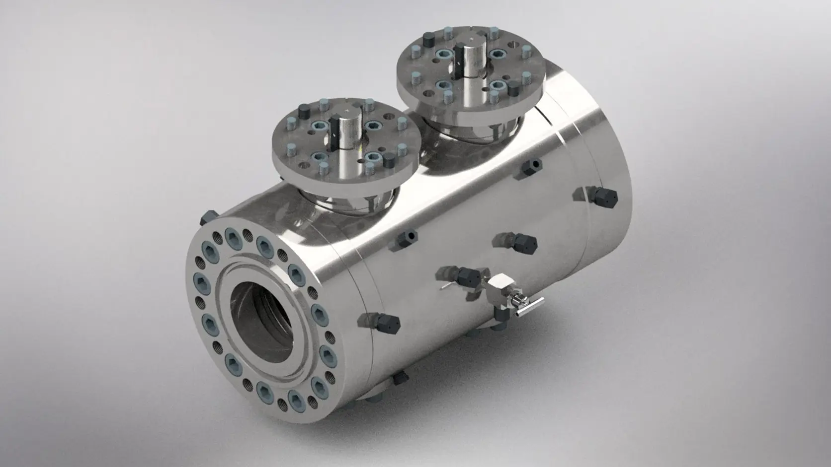 Sferova Modular twin-ball valves. Photo: Copyright © Sferova S.r.l.